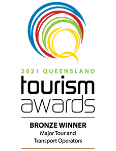 Queensland Tourism Awards 2021: Bronze, Major Tour & Transport Operators